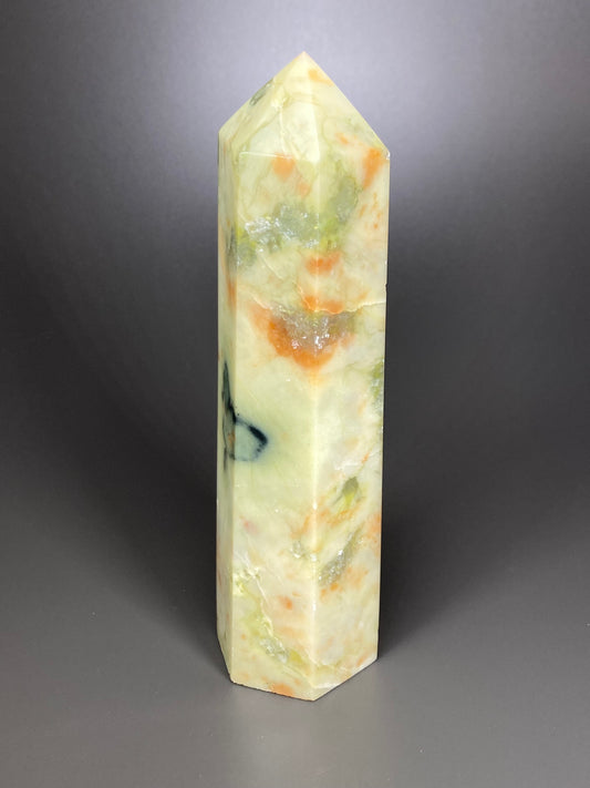 Green Opal Tower, 6 3/8"