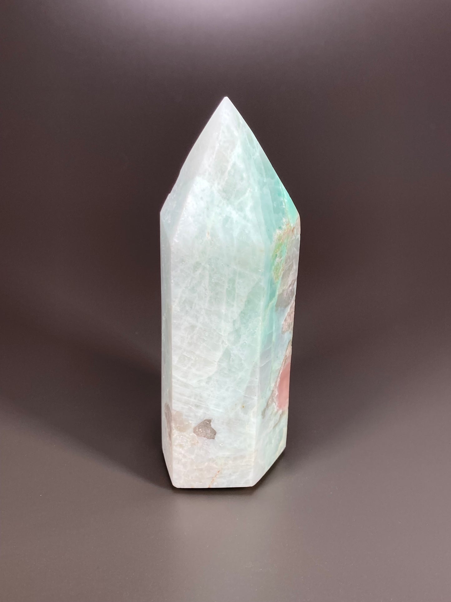 Green Moonstone Tower, 4"