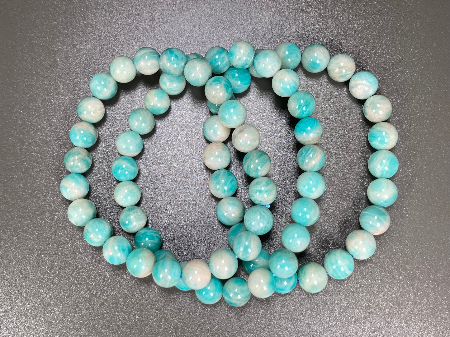 Amazonite Stretch Bracelet, 8mm