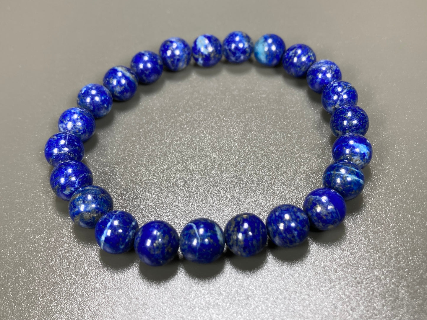 Lapis Lazuli Stretch Bracelet, 8mm