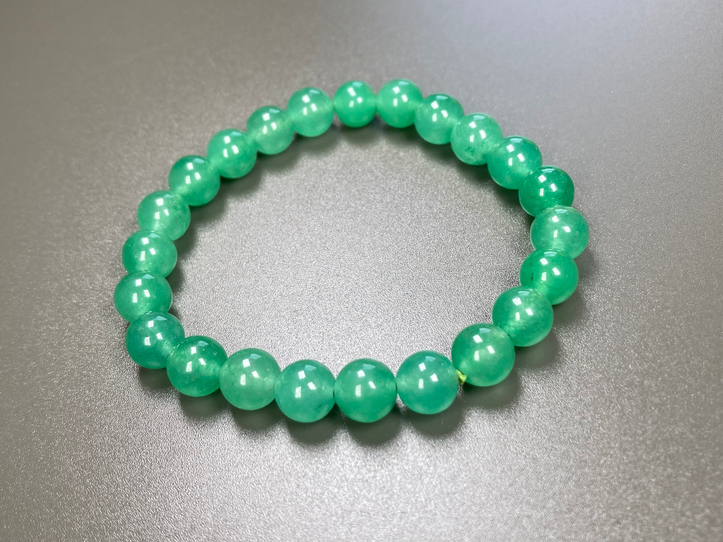 Green Aventurine Stretch Bracelet, 8mm