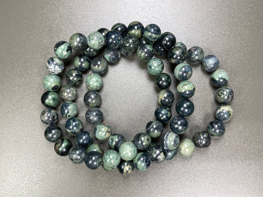 Kambaba Jasper Stretch Bracelet, 8mm