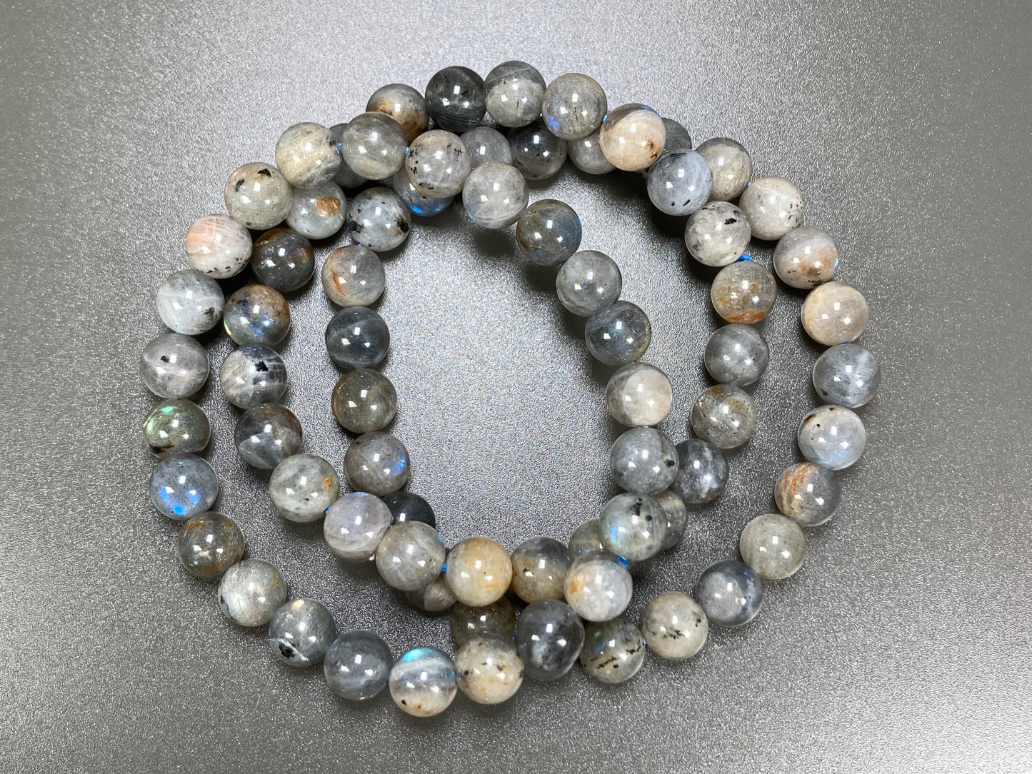 Labradorite Stretch Bracelet, 8mm