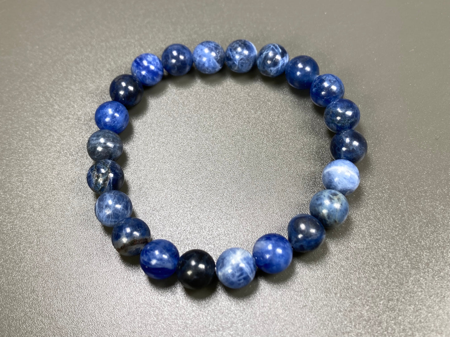 Sodalite Stretch Bracelet, 8mm