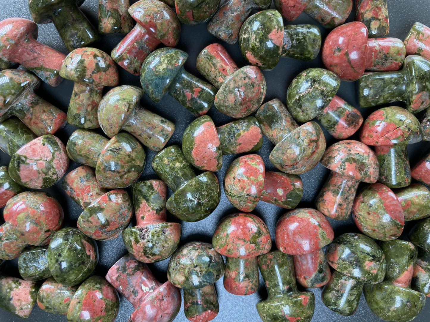 Mini Mushroom Stone Carving